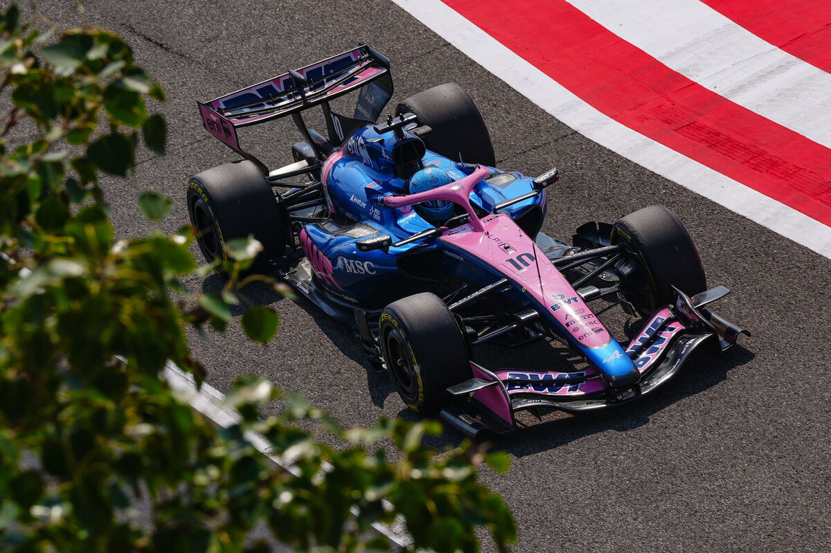 Alpine's Pierre Gasly. Picture: Bradley Collyer/PA Wire.