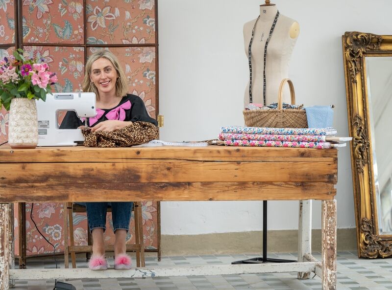 Fashion designer and educator Heidi Higgins is hosting a series of exclusive sewing retreats this spring at the five-star Cashel Palace Hotel