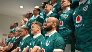 <p>UNITED: The squad pose for a team photo. Pic: Brendan Moran/Sportsfile</p>