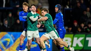 <p>Christopher Barrett: "I love Musgrave Park, I love the astro, I love how quick and fast it is." Pic: Shauna Clinton/Sportsfile</p>