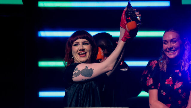 <p>The singer behind hits like Stay For Something and I wanna Be A Cowboy, Baby! Received the award at last night’s RTÉ Choice Music Awards. Picture: Maxwell's</p>