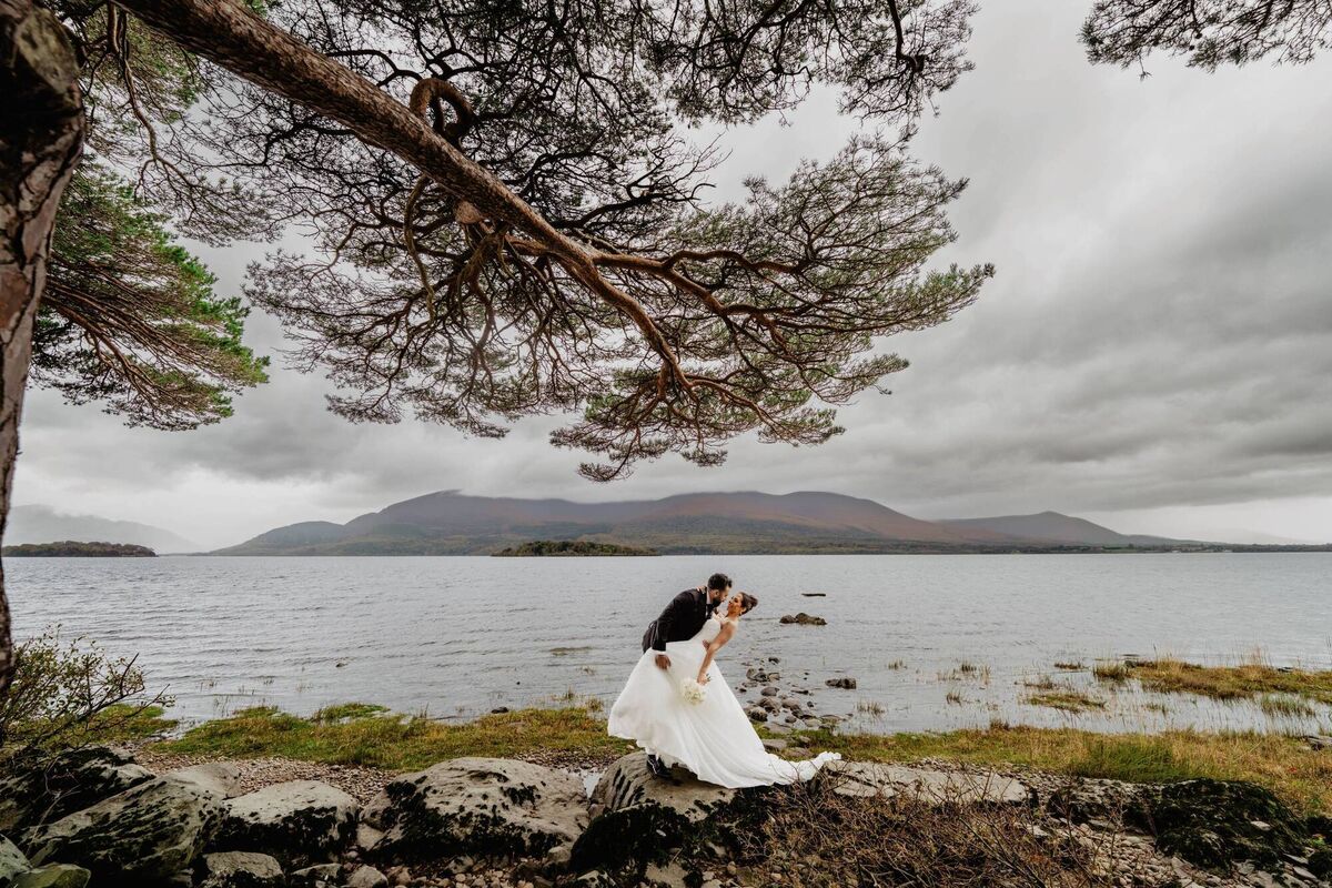 Daisy Estephane and Christopher Barton. Pictures: Black Diamond Photography