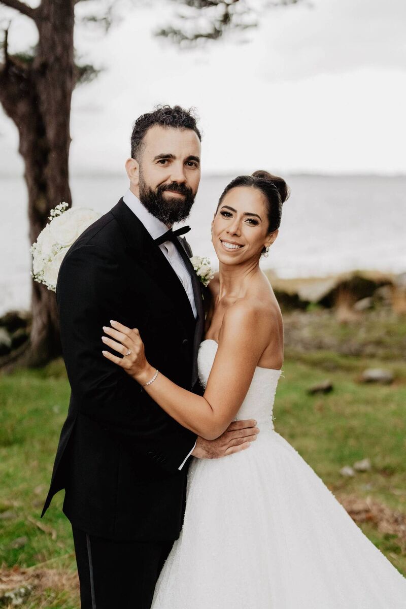 Daisy Estephane and Christopher Barton. Pictures: Black Diamond Photography