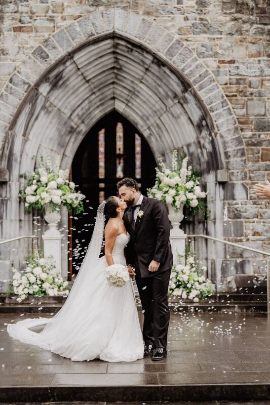 Daisy Estephane and Christopher Barton. Pictures: Black Diamond Photography