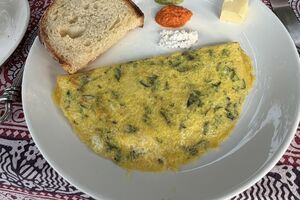 Ahilya Fort Herb and Cheese Omelette
