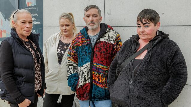 <p>Siblings, Jessica, Helen, Christopher and Amanda Farrell, who suffered horrific abuse at the hands of their father in Sligo. Pictures: James Connolly</p>