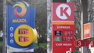 <p>Consumers have noticed the price at the petrol and diesel pumps increasing significantly this week. Pictures: Larry Cummins</p>