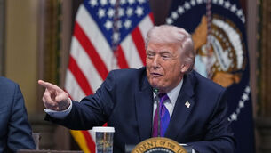 <p>President Donald Trump speaks during an event about the Ratepayer Protection Pledge, in the Indian Treaty Room of the Eisenhower Executive Office Building on the White House complex, Wednesday, March 4, 2026, in Washington. (AP Photo/Jacquelyn Martin)</p>