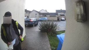 <p>Footage shows an agent for a landlord attributing the eviction notices served on 36 homes in Wexford to new rental rules. </p>