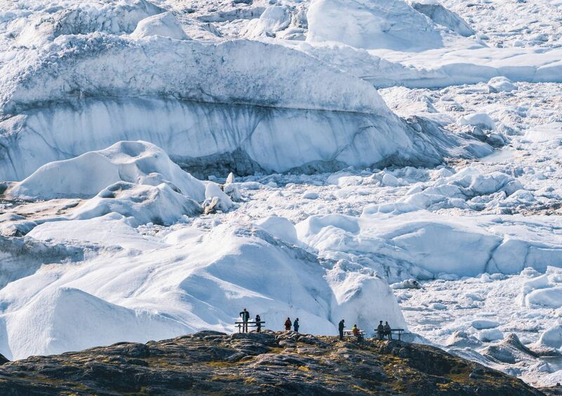 Despite the absence of creatures in this beautiful wilderness, the glacier I stand next to more than makes up for it.