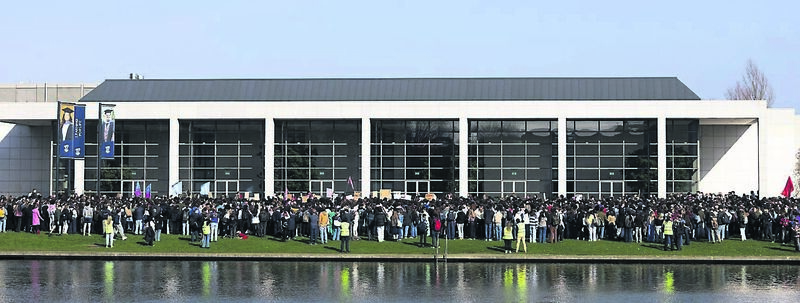 UCD students are calling for survivor-centred practices, institutional accountability, and cultural reform. Picture: Sam Boal/Collins Photos 