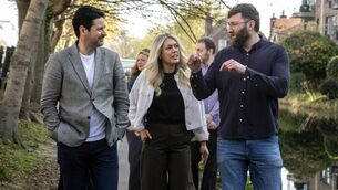 <p>Stephen O’Malley, CEO; Aisling Murphy, Ireland director, and Dave Keane, senior associate, Civic.</p>