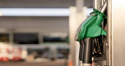 Drivers filling their cars with fuel at gas petrol station, utilizing various pumps that supports daily commuting needs and trav