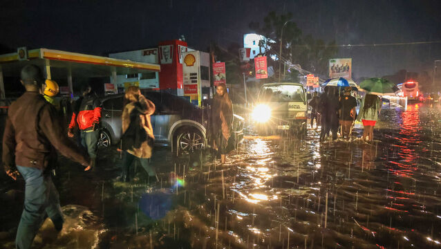 Heavy rains have caused deadly flooding in Nairobi, Kenya (AP)