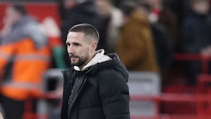 <p>Conor Hourihane's Barnsley beat Exeter 2-1, moving up to 12th in League One. Pic: Peter Byrne/PA Wire.</p>