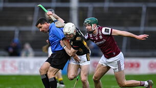 <p>Cathal Mannion scored six points for Galway in their victory over Kilkenny. Pic: David Fitzgerald/Sportsfile</p>