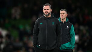 <p>Ireland head coach Andy Farrell felt his side played into Welsh hands at time during Friday's Six Nations victory. Pic: Ramsey Cardy/Sportsfile</p>