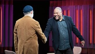 <p>John Barnes joined Tommy Tiernan on Saturday night. Picture: The Tommy Tiernan Show/RTE.</p> <p>John Barnes joined Tommy Tiernan on Saturday night. Picture: The Tommy Tiernan Show/RTE.</p>
