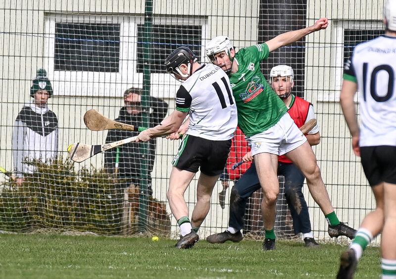 SOLID START: Mark O'Brien scored 1-6 from play on his senior debut for Douglas in their victory over Killeagh. Pic: David Keane.