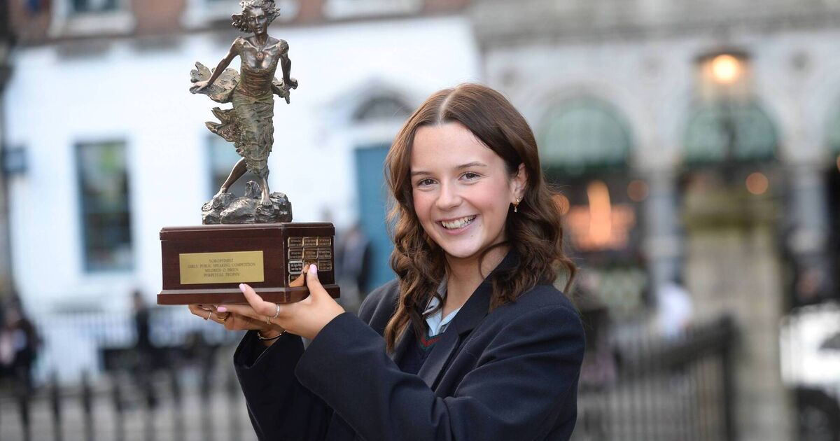 Cork student wins national public speaking competition