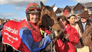 <p>RIDE TO WIN: Don’t ride to not lose. Not being cautious only cost Ruby Walsh at Cheltenham on Annie Power but won races for him many times, including on Quevega. Pic: Barry Cregg / SPORTSFILE</p>