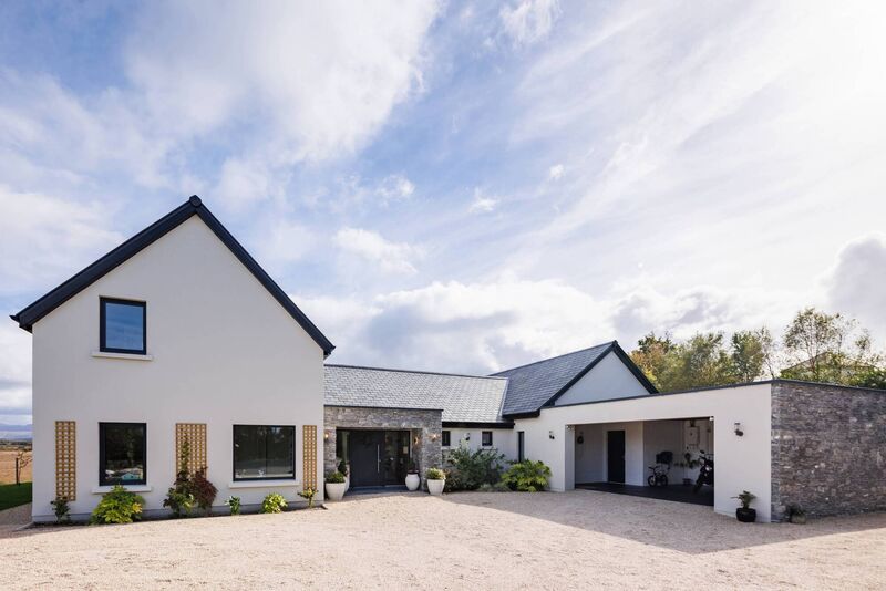 The Walsh homestead is next door to Toni's parents.