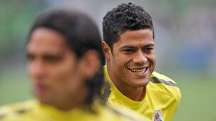 <p>HULK MAD: Atletico forward Hulk expressed his apologies over the incident. Pic: Brian Lawless / SPORTSFILE.</p>