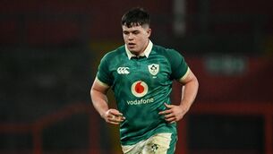 <p>The uncapped Billy Bohan was a surprise selection in Andy Farrell's initial squad but others were picked ahead of him in Ireland's opening games. Pic: Ramsey Cardy/Sportsfile</p>