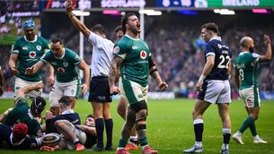 <p>BAD RUN: 2012 was the like time Scotland won in Dublin in the Six Nations. Pic: David Fitzgerald/Sportsfile</p>