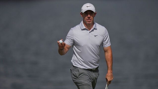 <p>Rory McIlroy will not travel to TPC Sawgrass for The Players Championship until Wednesday due to a back issue. Pic: AP Photo/Matt Slocum</p>