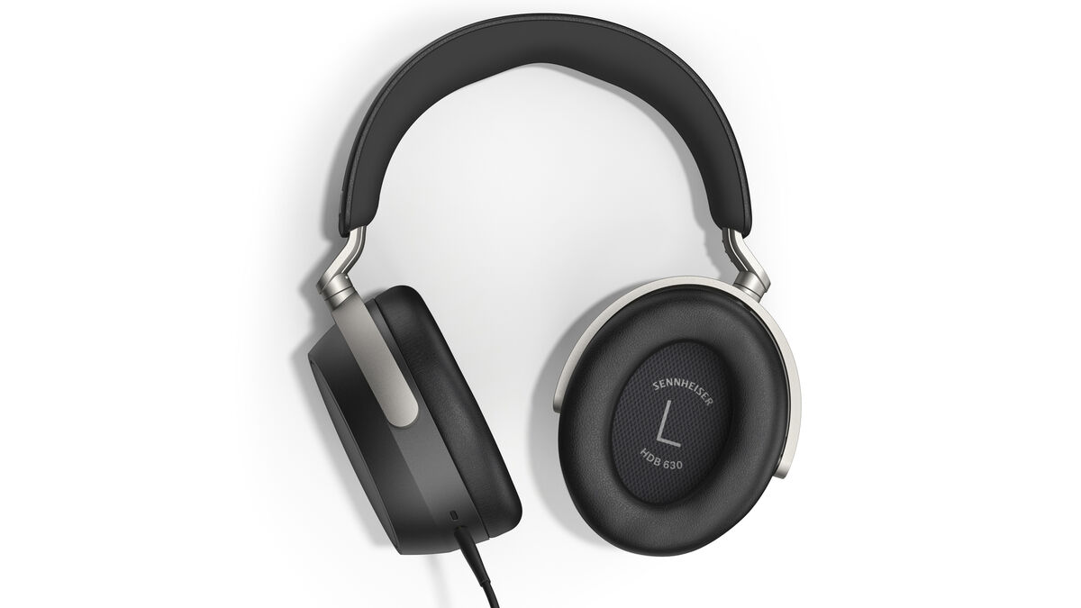 At 311 grams, the Sennheiser HDB 630 headphones strike a balance between solid construction and long-wear comfort during extended listening. Picture: Sennheiser.