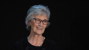 <p>Catherine Connolly said the world was witnessing ‘shocking and numbing’ violations of international law in the Middle East (Brian Lawless/PA)</p>