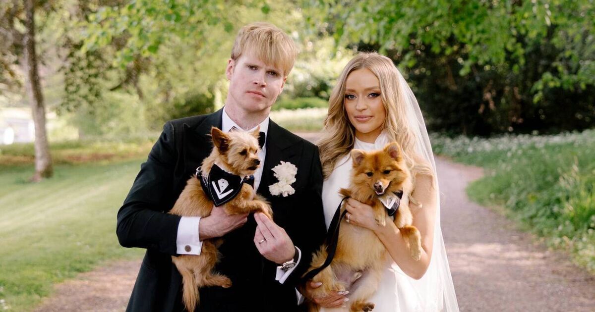 My Wedding Day with Diana Bunici: 'Our dogs wore their little tuxes — they were adorable'