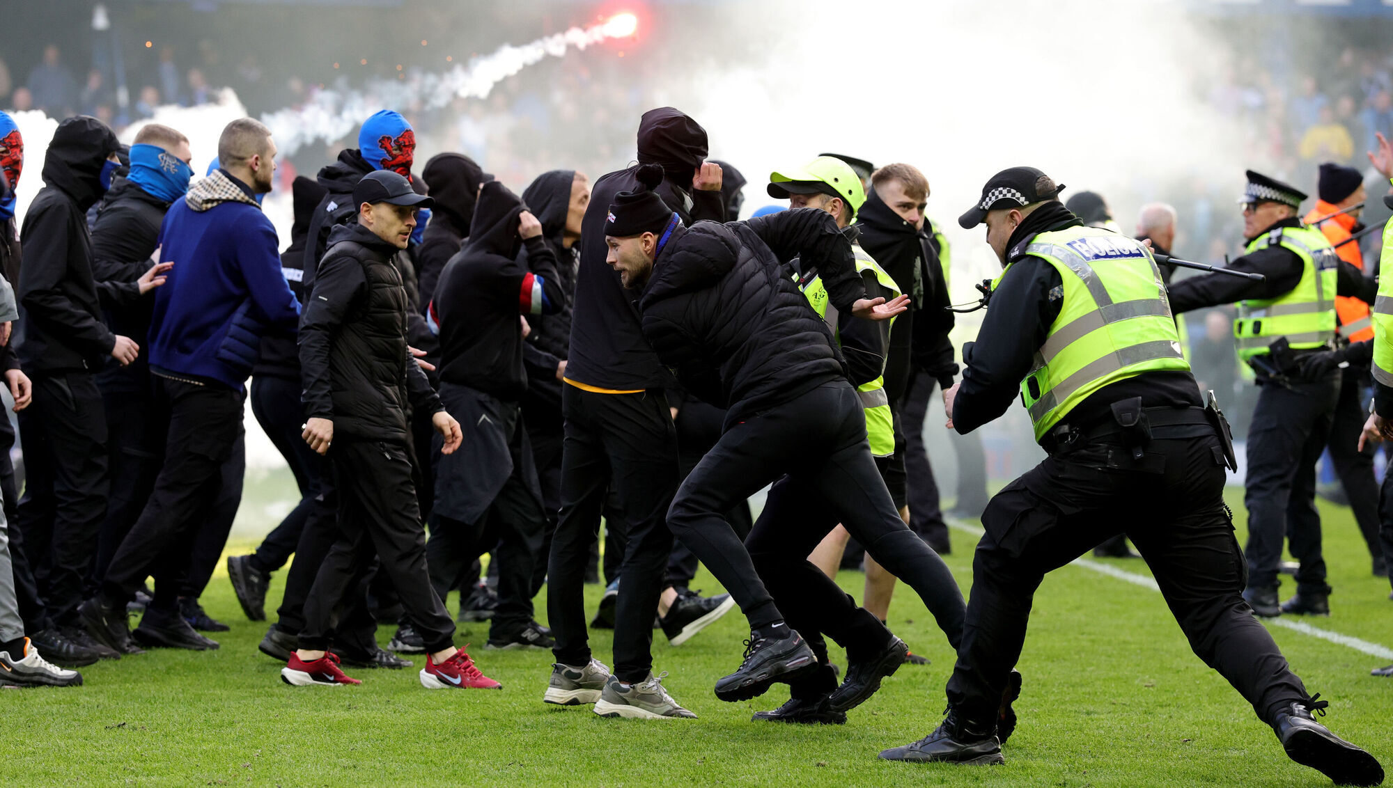 Martin O'Neill saddened as Ibrox derby violence threatens away fan allocations