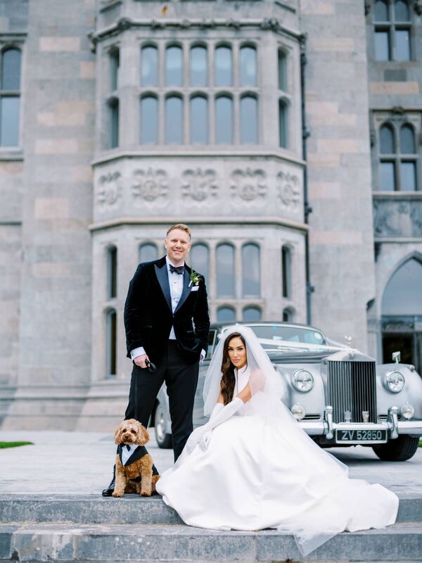 Dr Lisa Madden and Dr Brian Cotter with Arnold. Pictures: Picture: Studio Lordan Dr Lisa Madden and Dr Brian Cotter with Arnold. Pictures: Picture: Studio Lordan