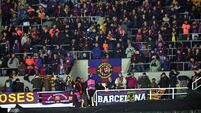 Newcastle United v Barcelona - UEFA Champions League - Round of Sixteen - First Leg - St James' Park